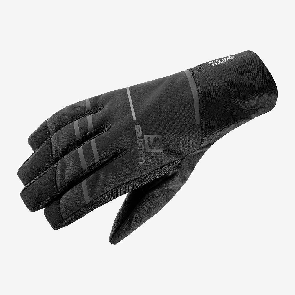Men's Salomon RS PRO WS U Gloves Black | QBTACK-243