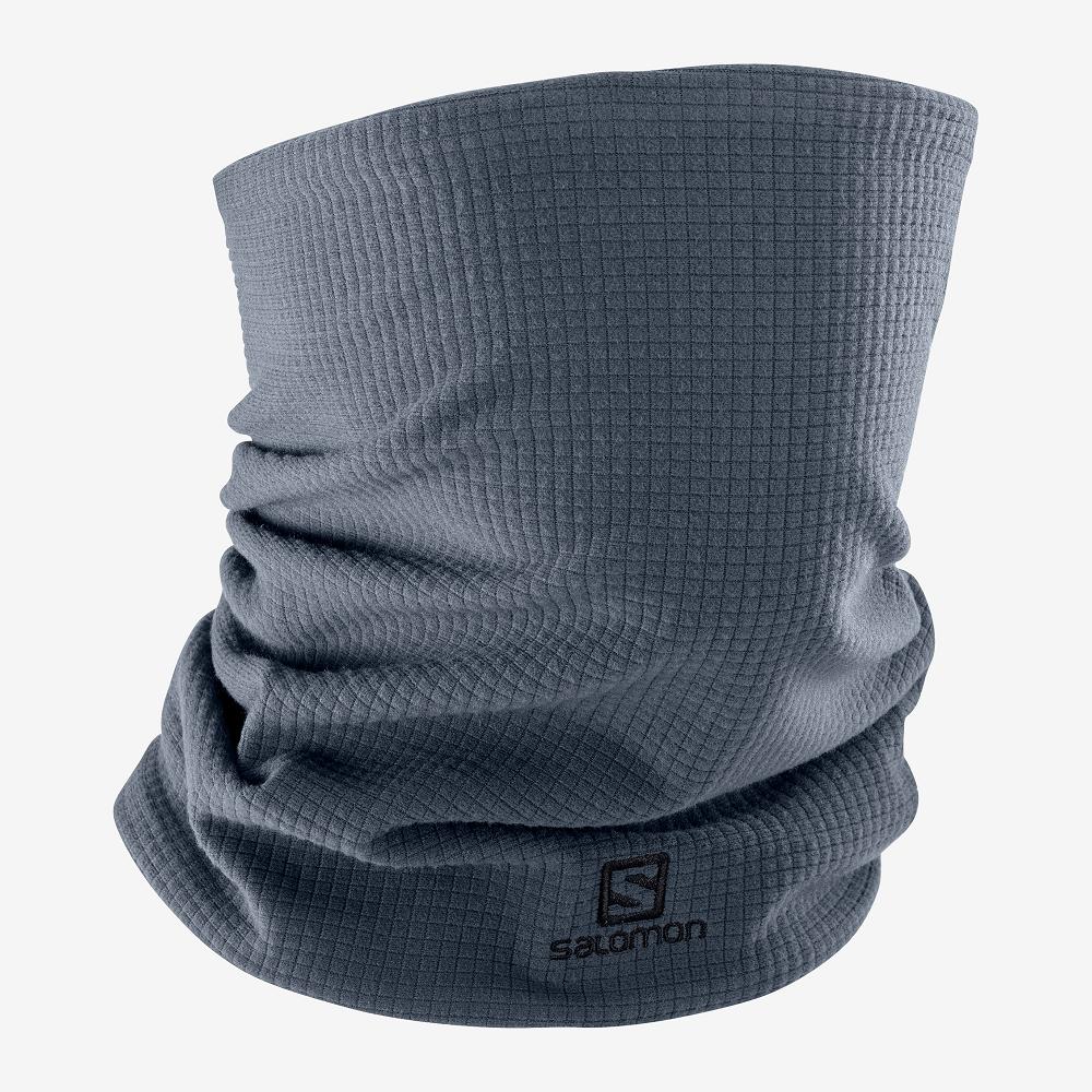 Men's Salomon RS WARM TUBE Headwear Grey | YNAJUI-087