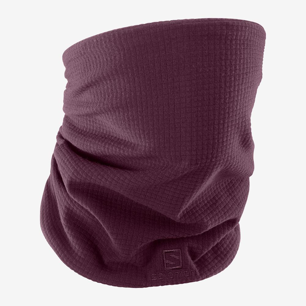 Men\'s Salomon RS WARM TUBE Headwear Purple | ANIGYK-408