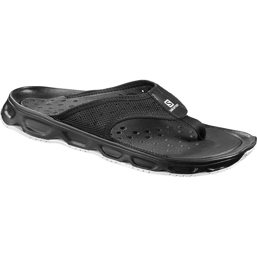 Men's Salomon RX BREAK 4.0 Flip Flops Black | JEMYPB-412