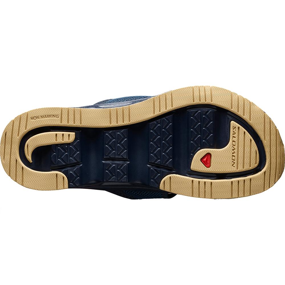 Men's Salomon RX BREAK 4.0 Flip Flops Navy | BJECHF-081