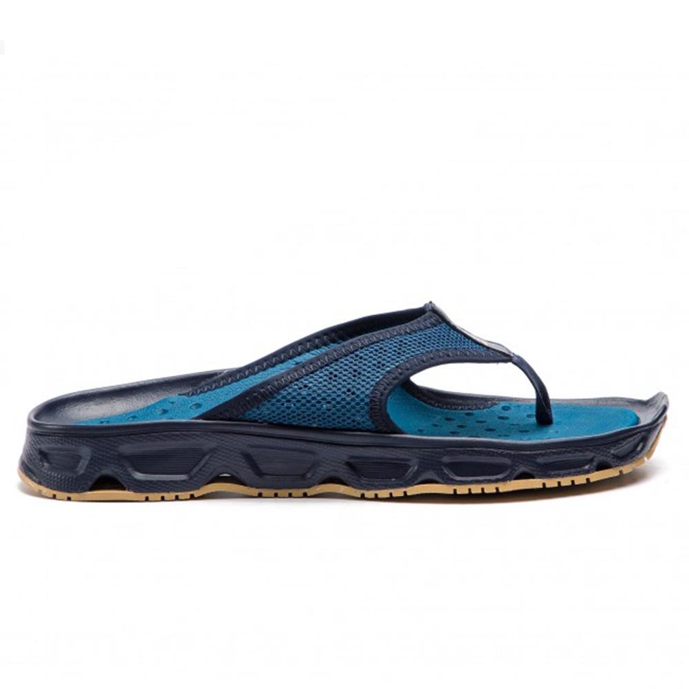 Men\'s Salomon RX BREAK 4.0 Flip Flops Navy | BJECHF-081