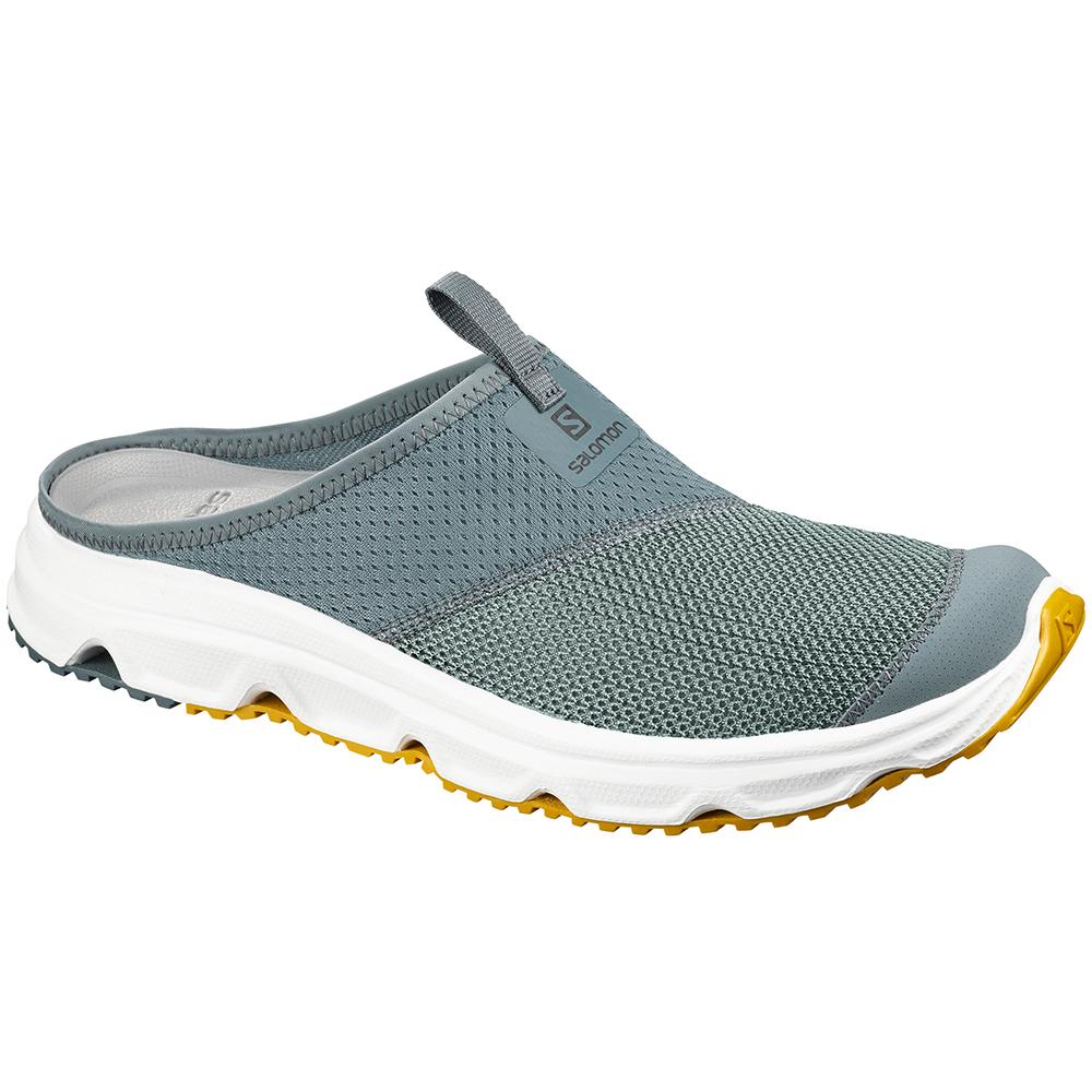Men's Salomon RX SLIDE 4.0 Sandals Grey | YUOZHW-562