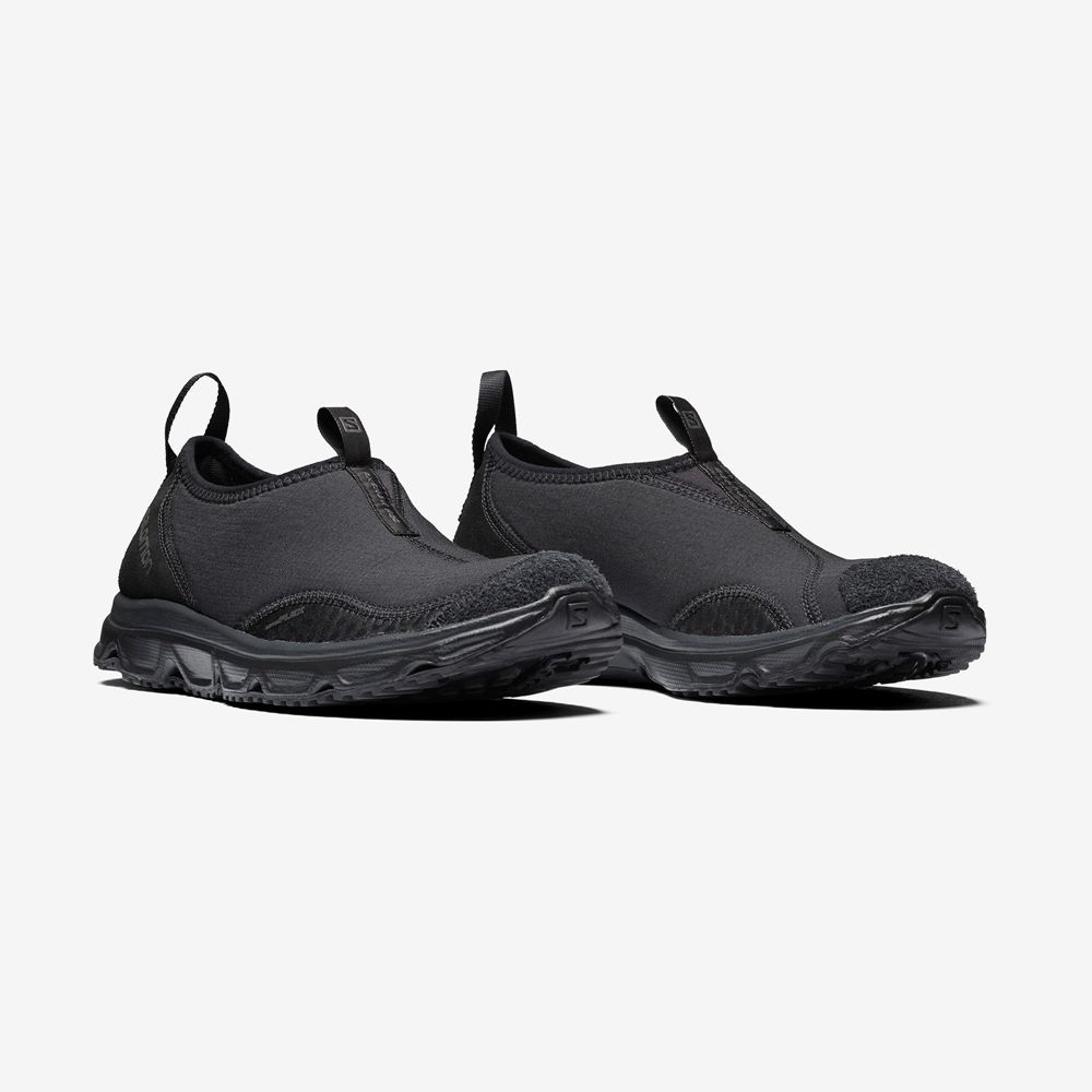 Men's Salomon RX SNOW MOC ADVANCED Sneakers Black | ZPTMOU-234