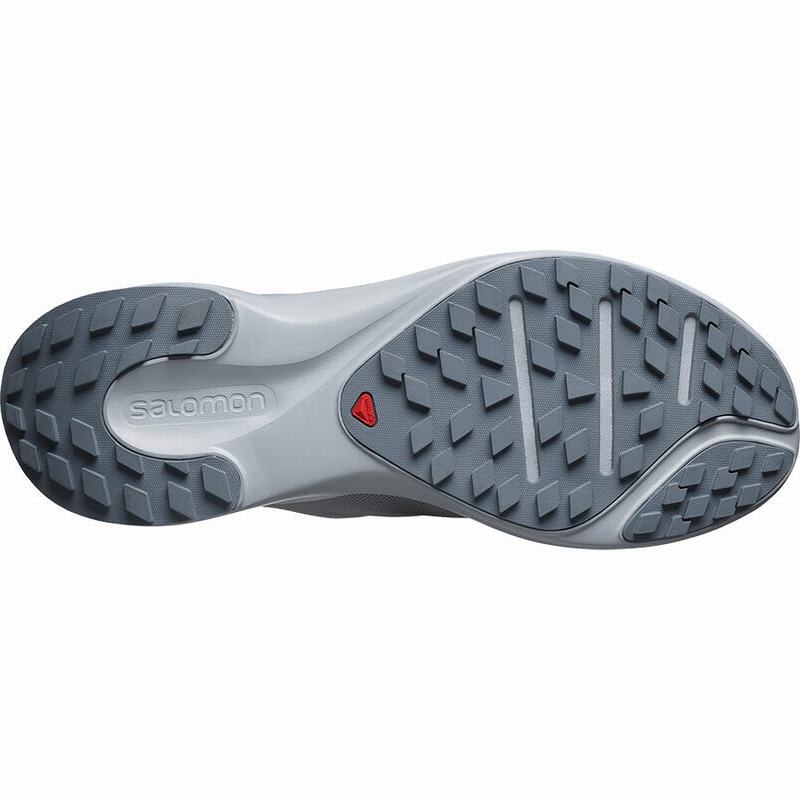 Men's Salomon SENSE FEEL GTX Trail Running Shoes Grey | YEMPGK-319