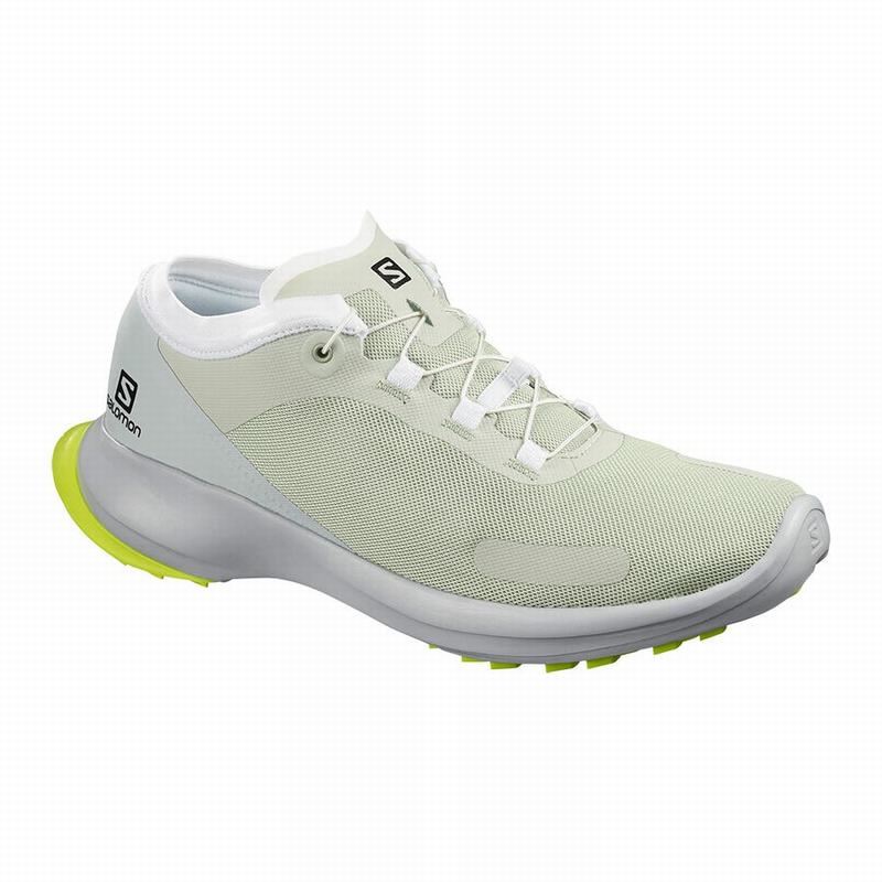Men\'s Salomon SENSE FEEL Trail Running Shoes Light Green | FSIRKG-840