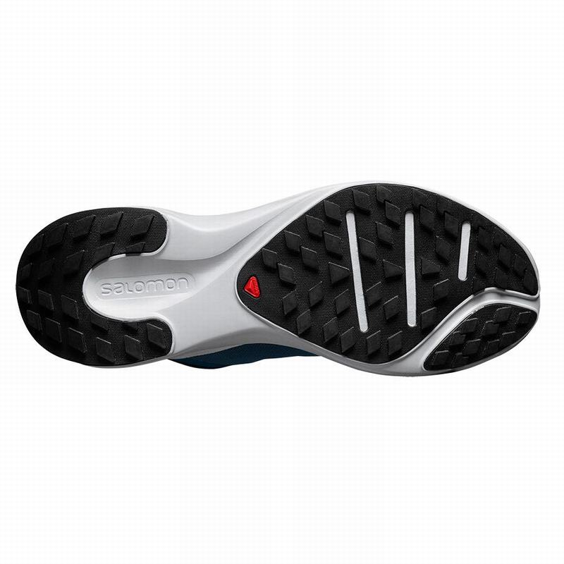 Men's Salomon SENSE FEEL Trail Running Shoes Blue | FTYINU-681