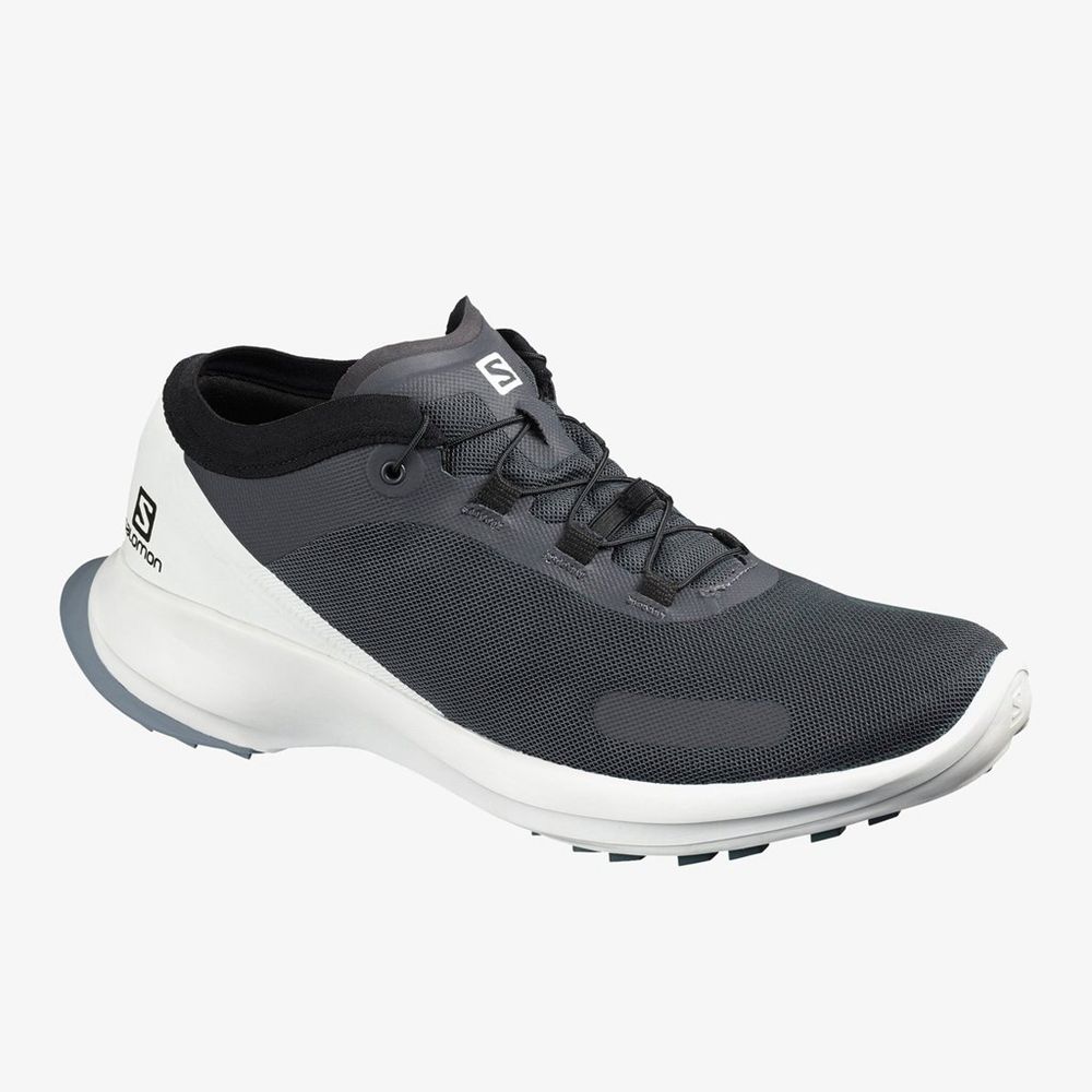 Men\'s Salomon SENSE FEEL Trail Running Shoes Lightblue | XACRJM-760