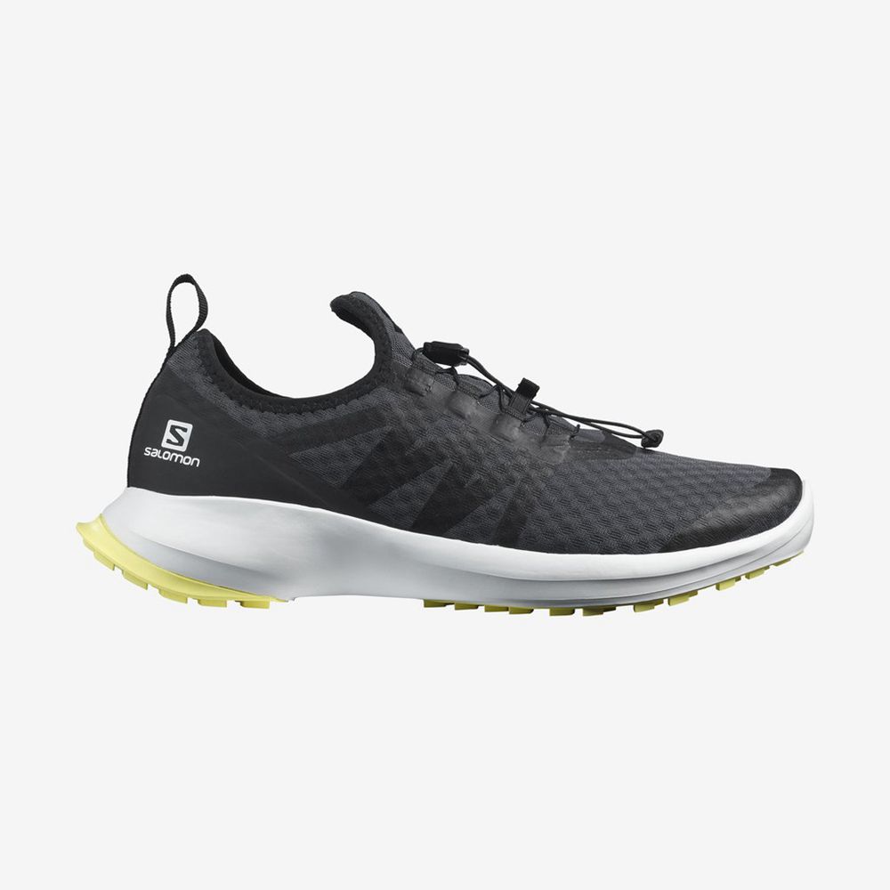 Men\'s Salomon SENSE FLOW 2 Trail Running Shoes Black | MABGUF-450