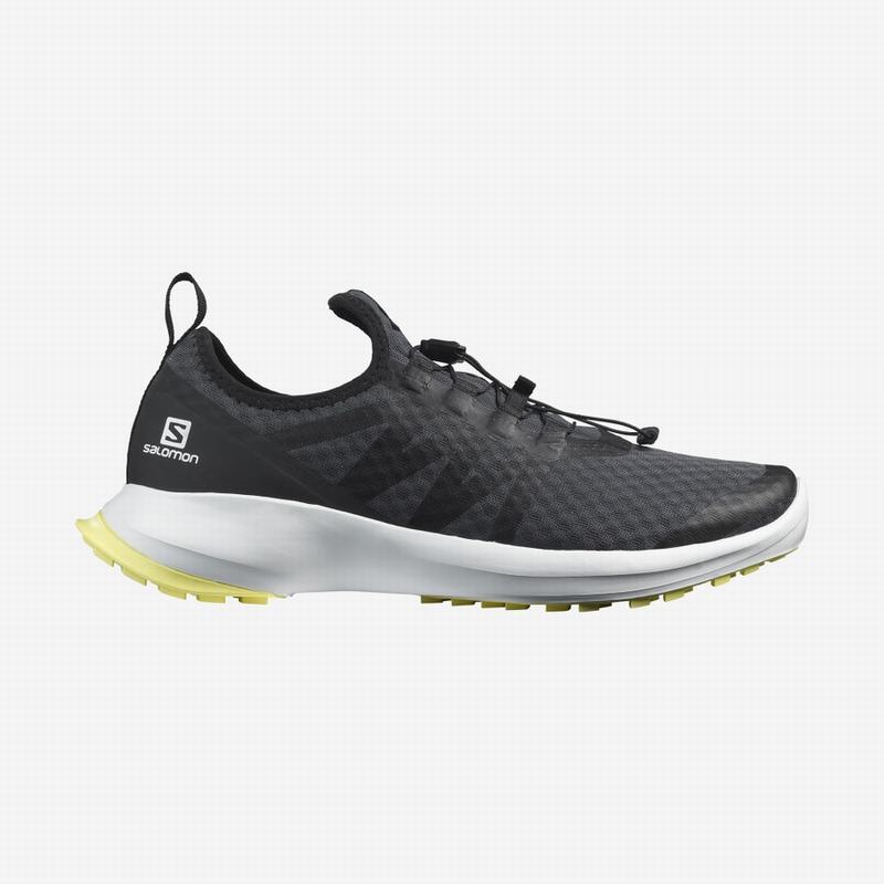 Men\'s Salomon SENSE FLOW 2 Trail Running Shoes Dark Blue / White | SJXGRU-982