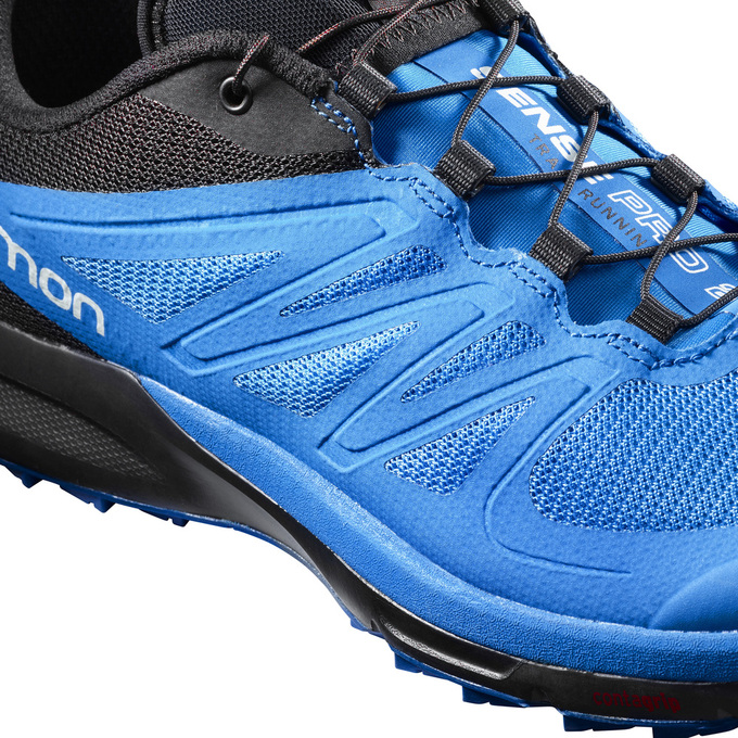 Men's Salomon SENSE PRO 2 Trail Running Shoes Red / Black | GRYOCT-061