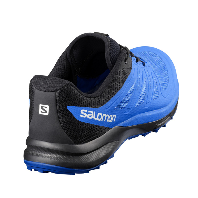 Men's Salomon SENSE PRO 2 Trail Running Shoes Blue / Black | SDIWQA-835