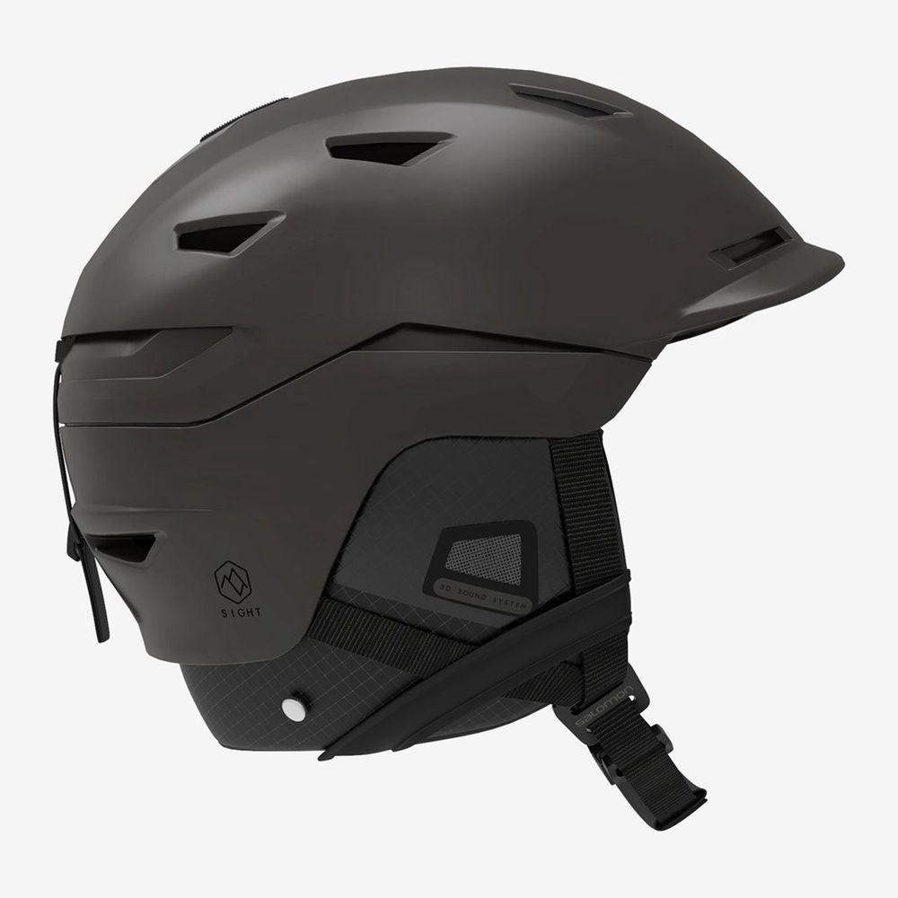 Men\'s Salomon SIGHT MIPS Helmets Black | CIVSOG-697