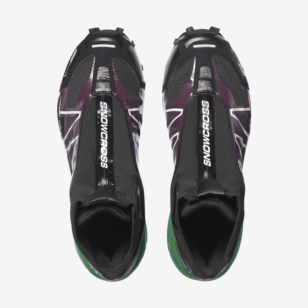Men's Salomon SNOWCROSS ADVANCED Sneakers Purple | TWJCYX-419