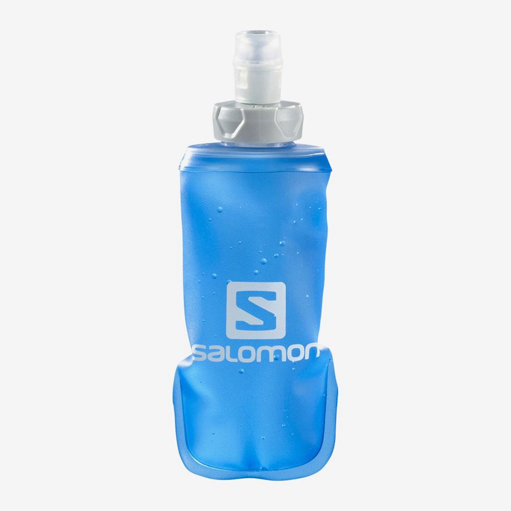 Men\'s Salomon SOFT FLASK 150ML/5OZ Packs Blue | DHUBWM-475