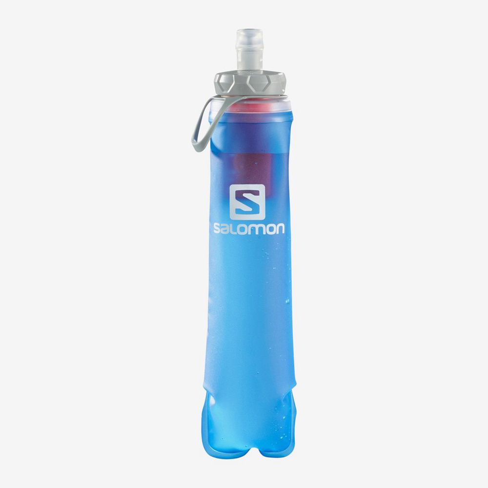 Men\'s Salomon SOFT FLASK 500ML/17OZ XA Packs Blue | AVLQBC-490