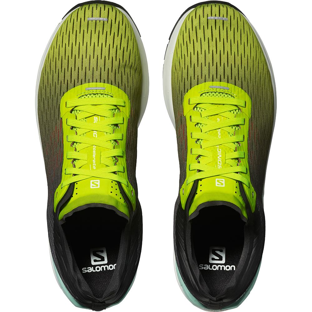 Men's Salomon SONIC 3 ACCELERATE Road Running Shoes Multicolor | IXAZMP-197