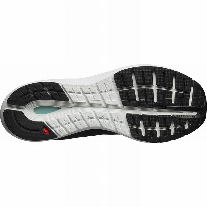 Men's Salomon SONIC 3 ACCELERATE Running Shoes Black / White | JXVCUK-690