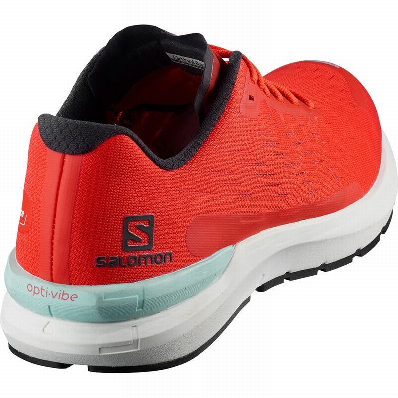 Men's Salomon SONIC 3 BALANCE Running Shoes Red | HJMPQX-932