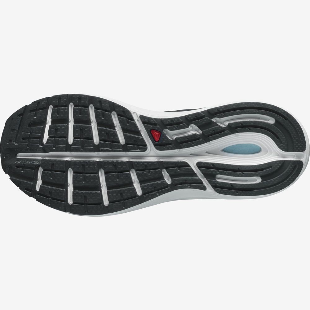 Men's Salomon SONIC 4 CONFIDENCE Road Running Shoes Black | YWAISO-710