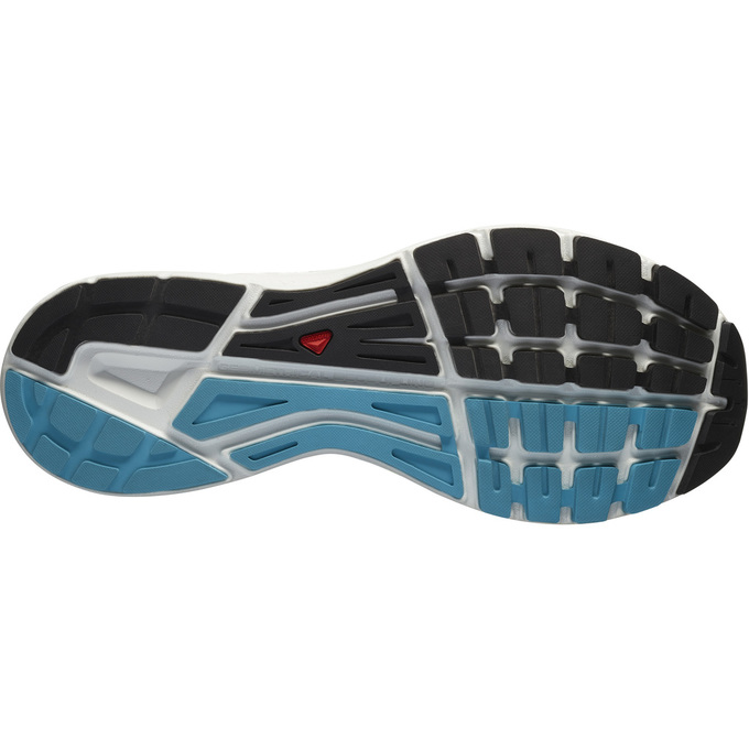 Men's Salomon SONIC RA Running Shoes Blue / Navy | HWIJGC-487