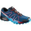 Men's Salomon SPEEDCROSS 4 Trail Running Shoes Navy / Black | AEJNOP-386