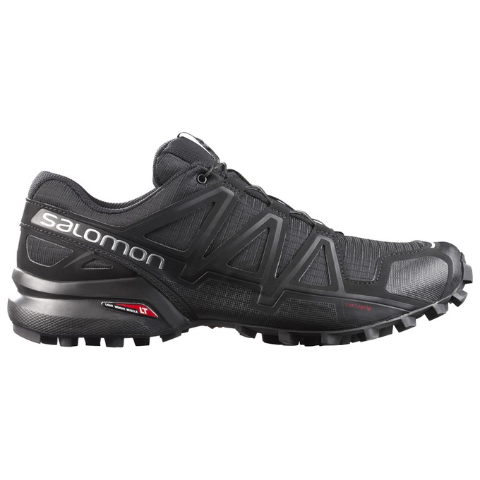 Men's Salomon SPEEDCROSS 4 Trail Running Shoes Black | BYNCKL-432