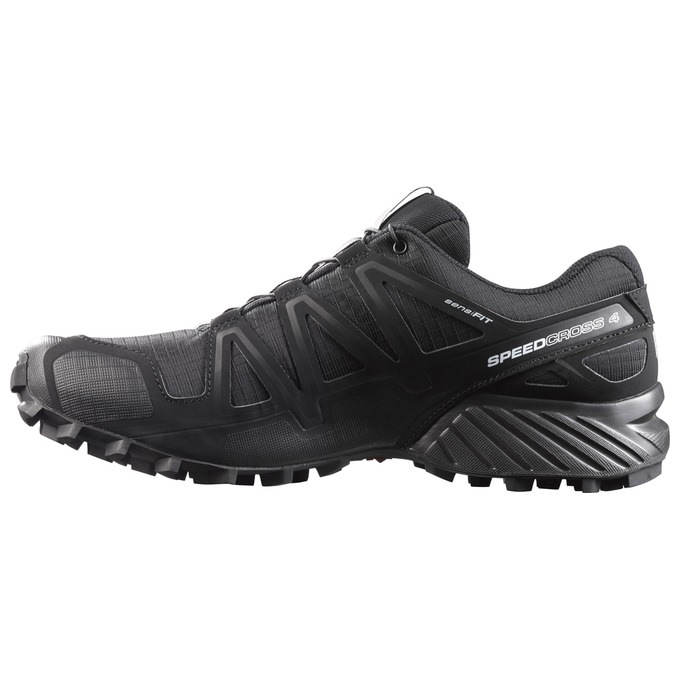 Men's Salomon SPEEDCROSS 4 Trail Running Shoes Blue | MNJZLT-026