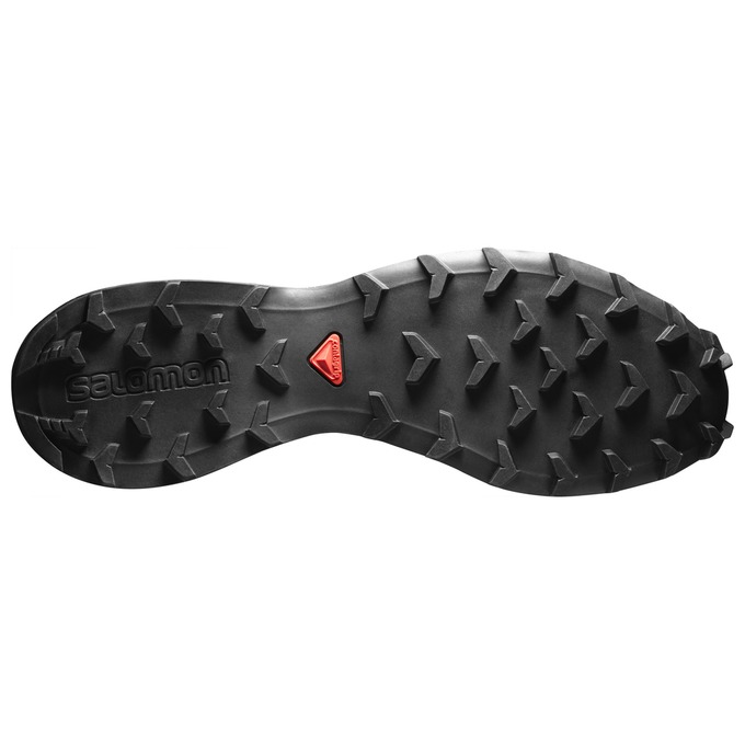 Men's Salomon SPEEDCROSS 4 Trail Running Shoes Deep Blue / Black | ZFWBGE-297