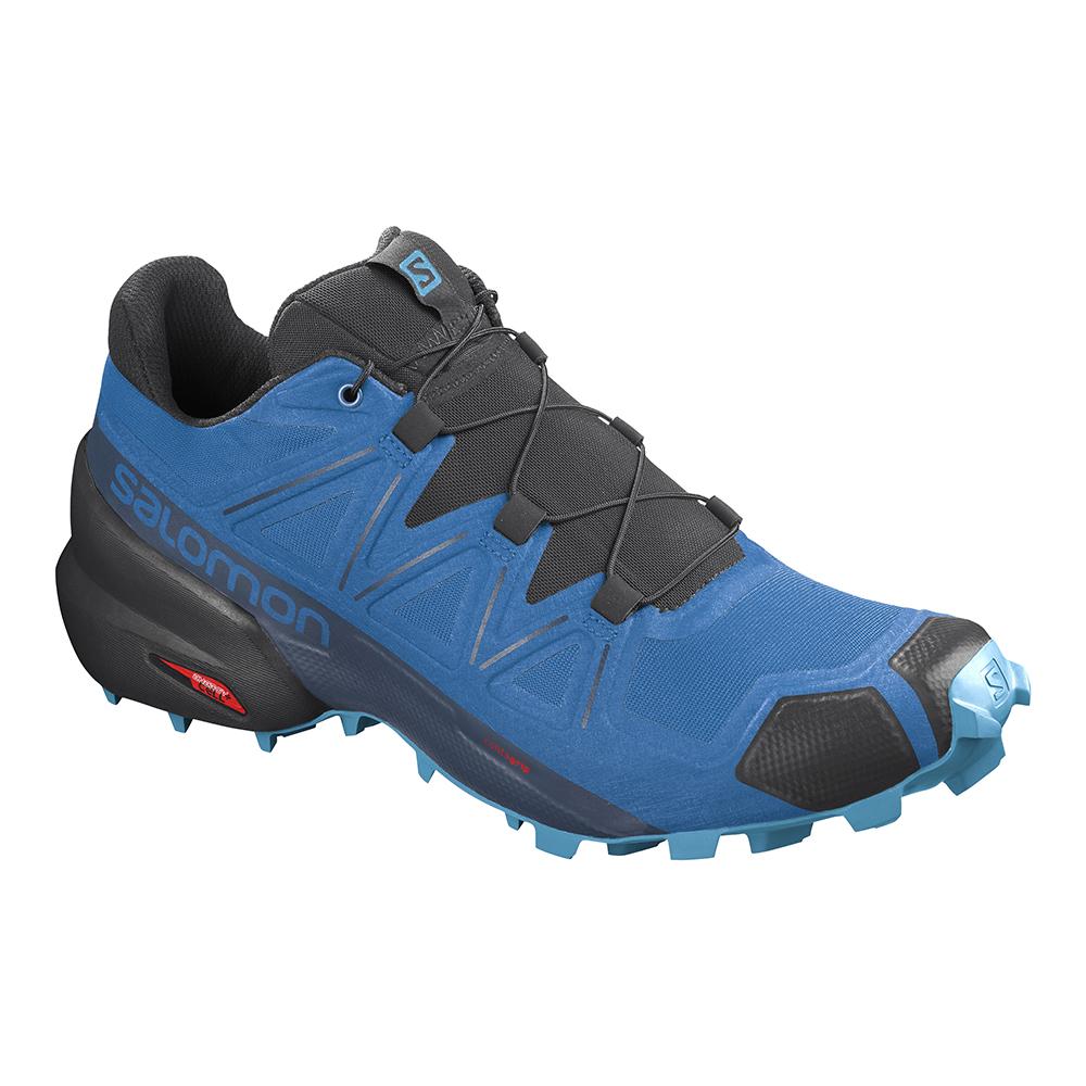 Men's Salomon SPEEDCROSS 5 Trail Running Shoes Indigo | DHCMVN-643