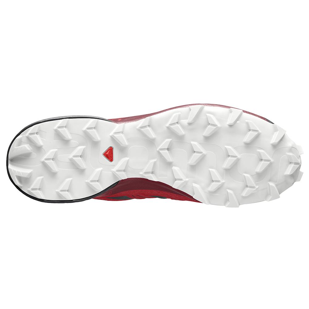 Men's Salomon SPEEDCROSS 5 Trail Running Shoes Red / Black | RXKVBN-592