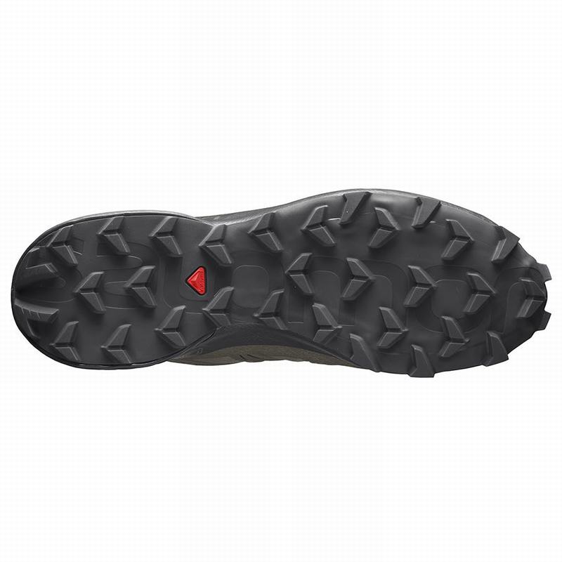 Men's Salomon SPEEDCROSS 5 WIDE Trail Running Shoes Purple / Black | LFEUOJ-307