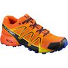 Men's Salomon SPEEDCROSS VARIO 2 Trail Running Shoes Black / Orange | OKXLZP-095