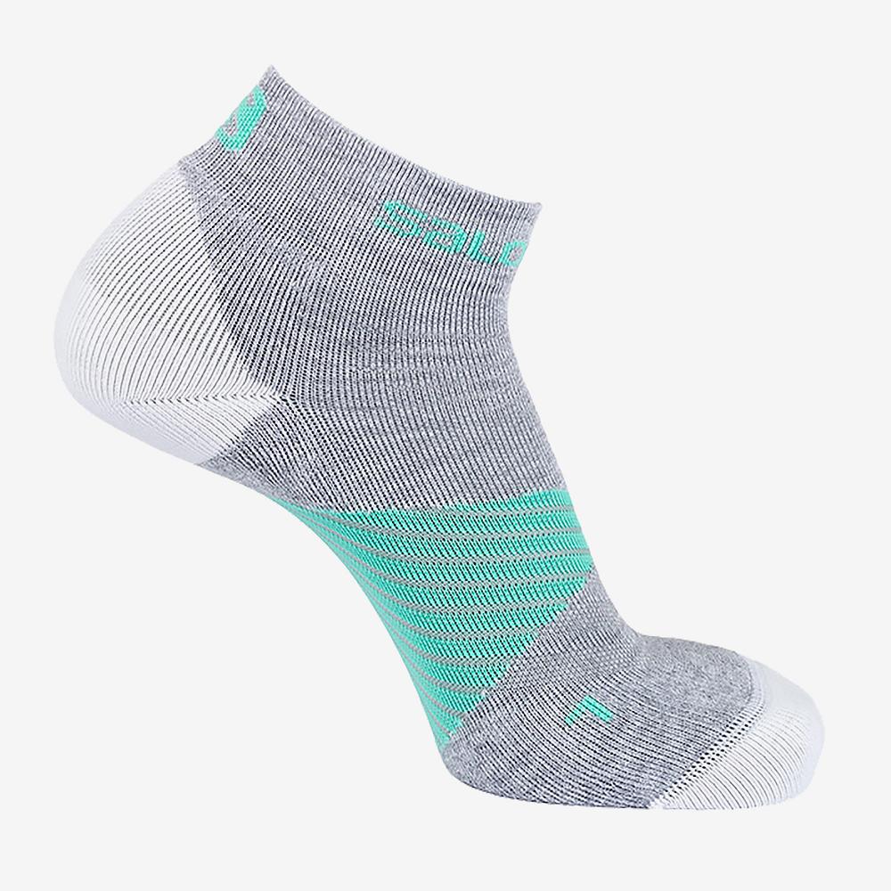 Men's Salomon SPEED PRO Socks Grey | BELUZX-217