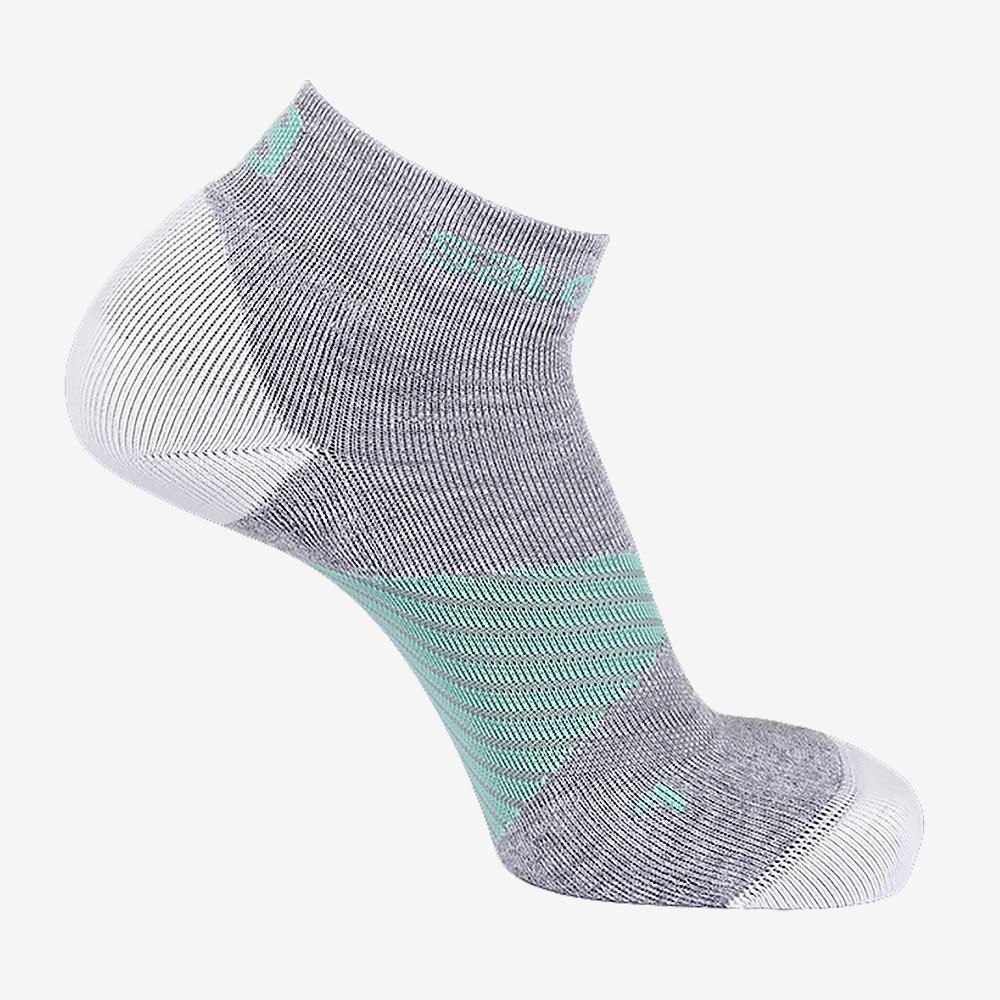 Men's Salomon SPEED PRO Socks Grey | BELUZX-217