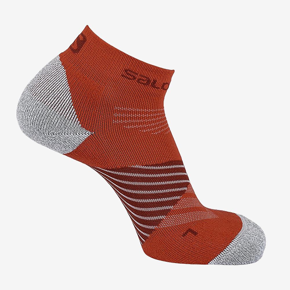 Men's Salomon SPEED PRO Socks Red | BNOKUV-874