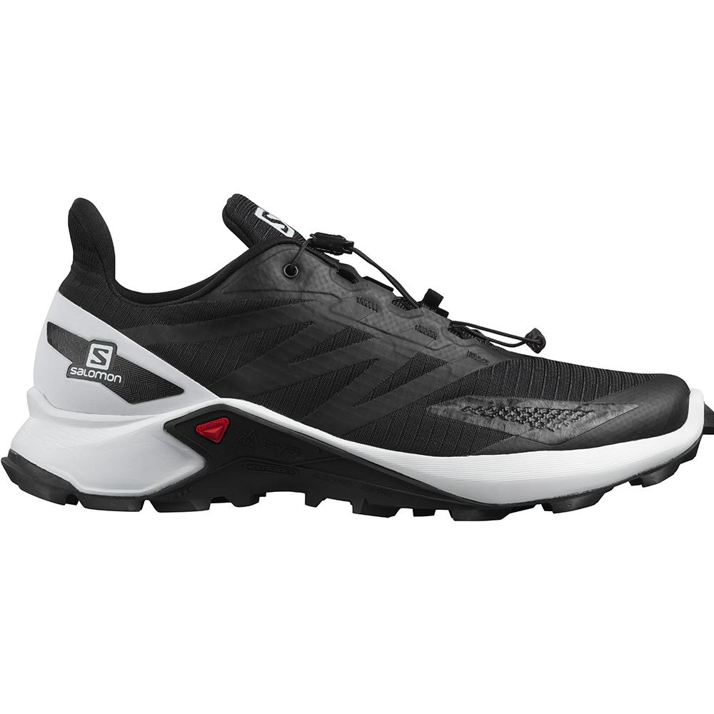Men\'s Salomon SUPERCROSS BLAST Trail Running Shoes Black | ALPQCH-210