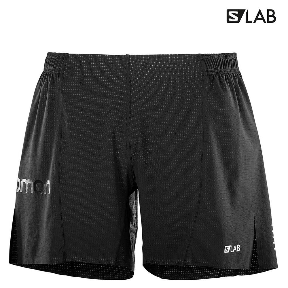 Men\'s Salomon S/LAB 6 M Shorts Black | WENTYL-463