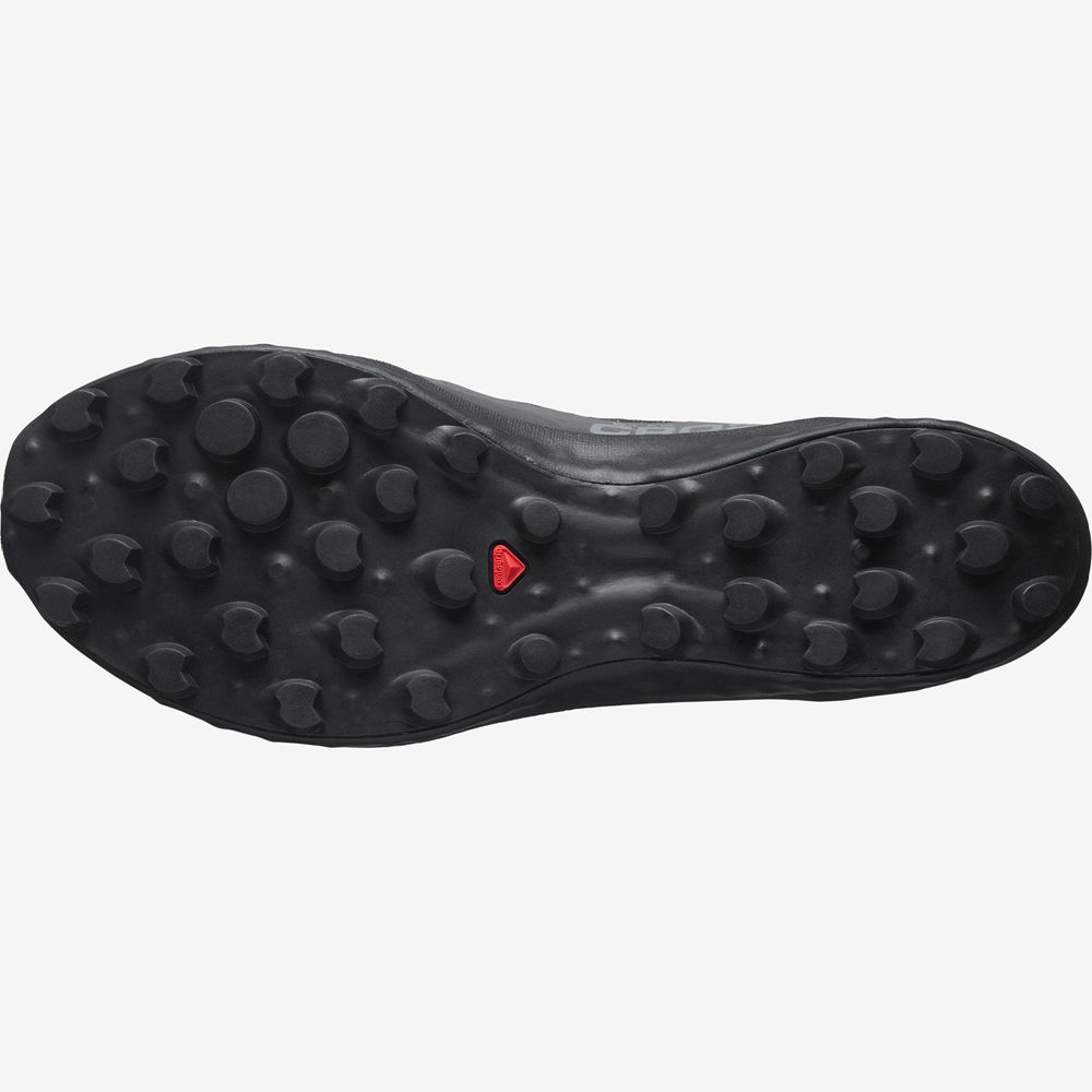 Men's Salomon S/LAB CROSS 2 Trail Running Shoes Black | GQZHTX-359