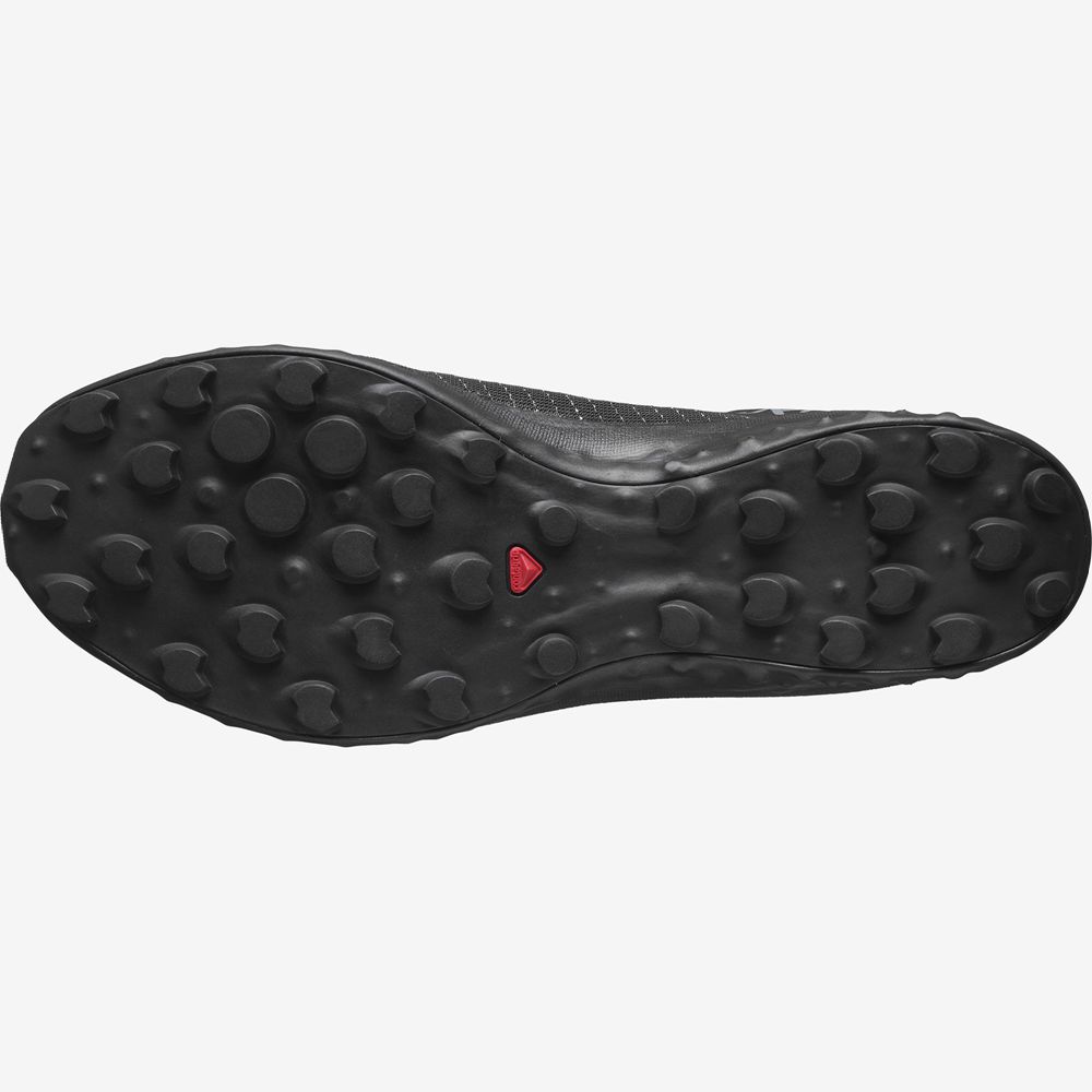 Men's Salomon S/LAB CROSS Trail Running Shoes Black | TRHFUP-245