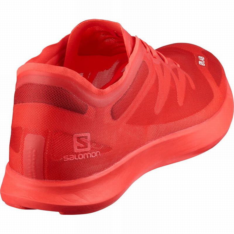 Men's Salomon S/LAB PHANTASM Road Running Shoes Red | XDIMRK-936