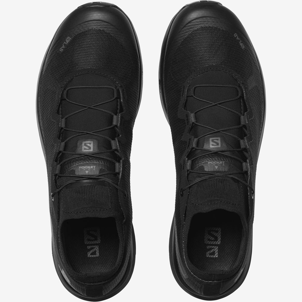 Men's Salomon S/LAB ULTRA 3 LTD Sneakers Black | WYHBVU-804