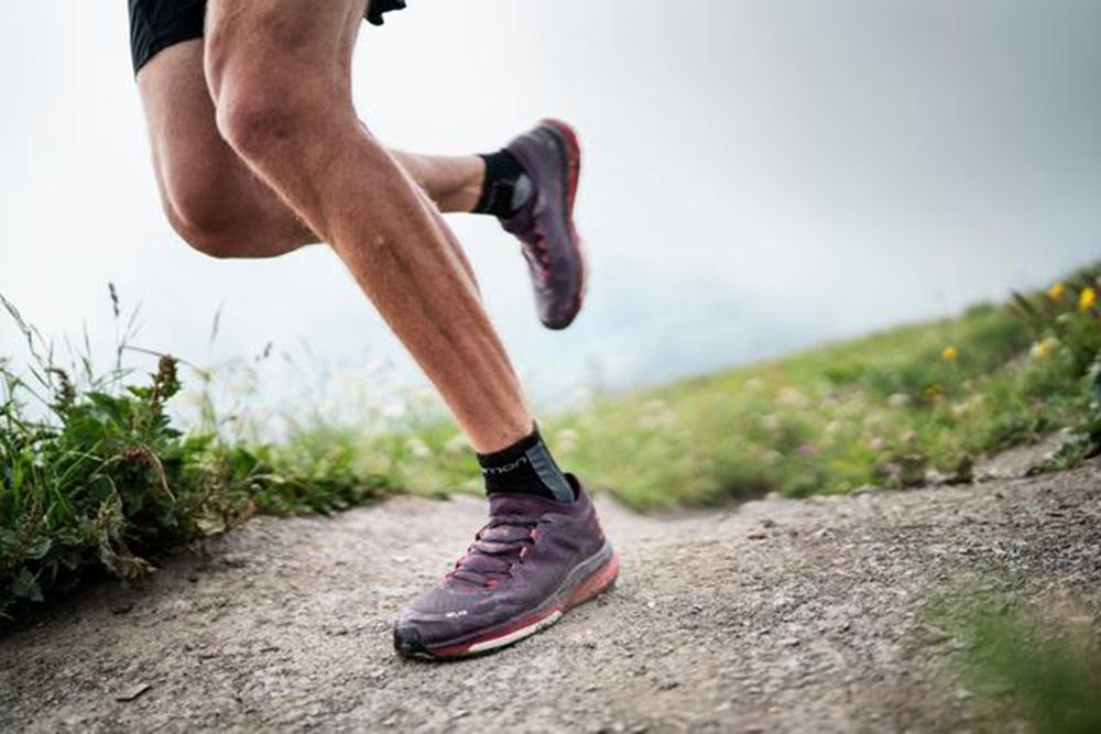 Men's Salomon S/LAB ULTRA 3 Trail Running Shoes Purple | YTQLAN-406