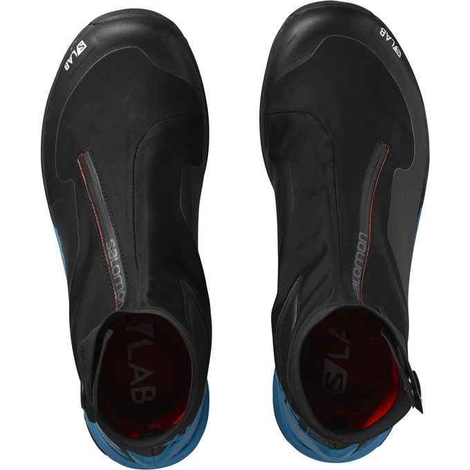 Men's Salomon S/LAB XA ALPINE 2 Trail Running Shoes Black / Blue | SWYITL-851