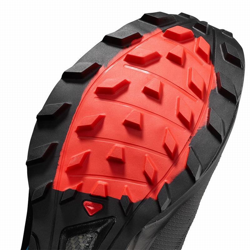 Men's Salomon S/LAB XA AMPHIB 2 Trail Running Shoes Black | OZTILE-875