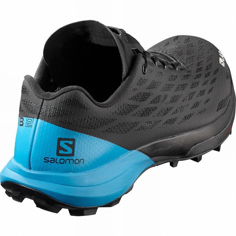 Men's Salomon S/LAB XA AMPHIB 2 Trail Running Shoes Black | OZTILE-875
