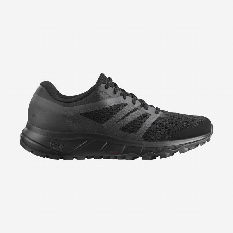 Men\'s Salomon TRAILSTER 2 Trail Running Shoes Black | BPFYDO-196