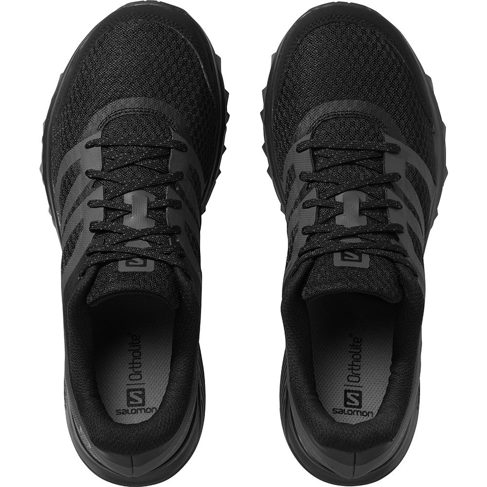 Men's Salomon TRAILSTER 2 Trail Running Shoes Black | VLMFCB-038