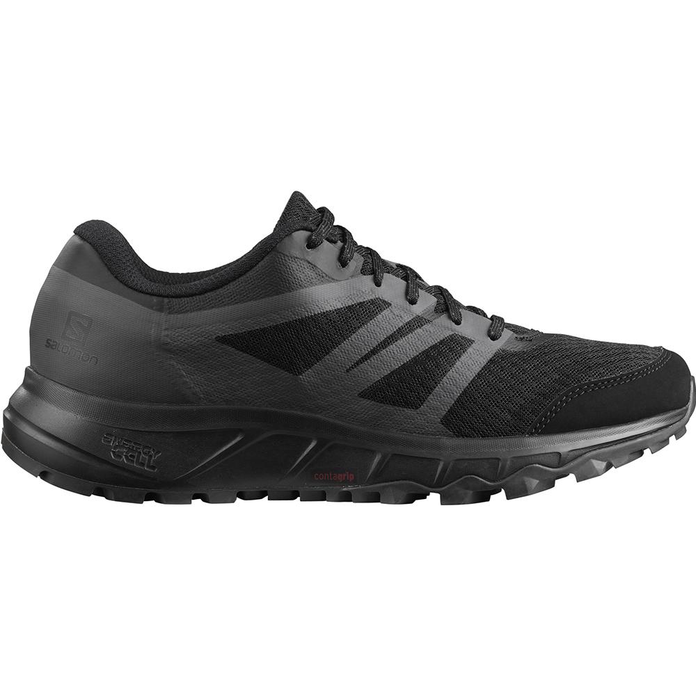 Men\'s Salomon TRAILSTER 2 Trail Running Shoes Black | VLMFCB-038