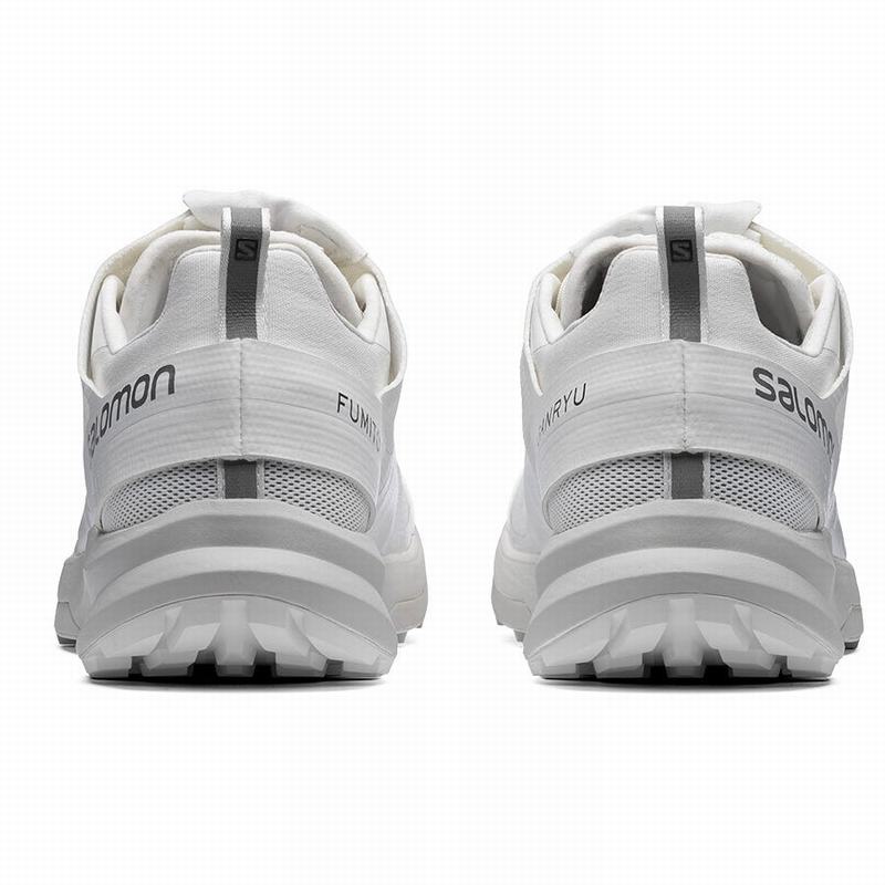 Men's Salomon ULTRA FOR FUMITO GANRYU Trail Running Shoes White | JKDFEC-892